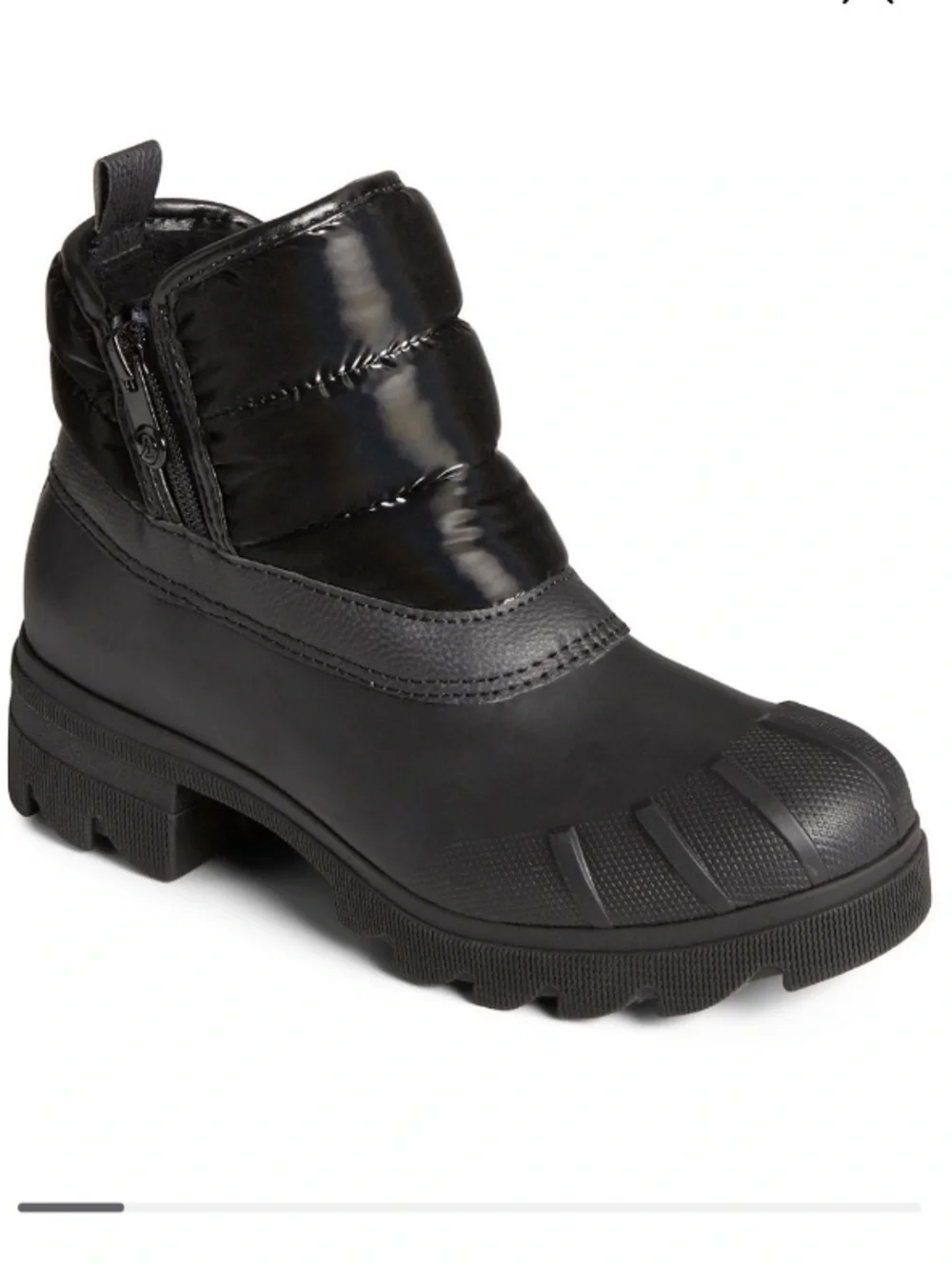 Sperry Syren Ascend Round Toe Boots Size: 10M Black Like New.